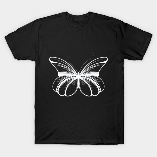 Butterfly 09 Great Mask T-Shirt by Verboten